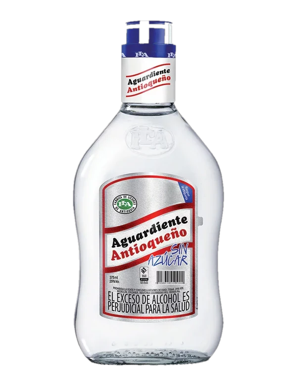 Botella de Aguardiente Antioqueño